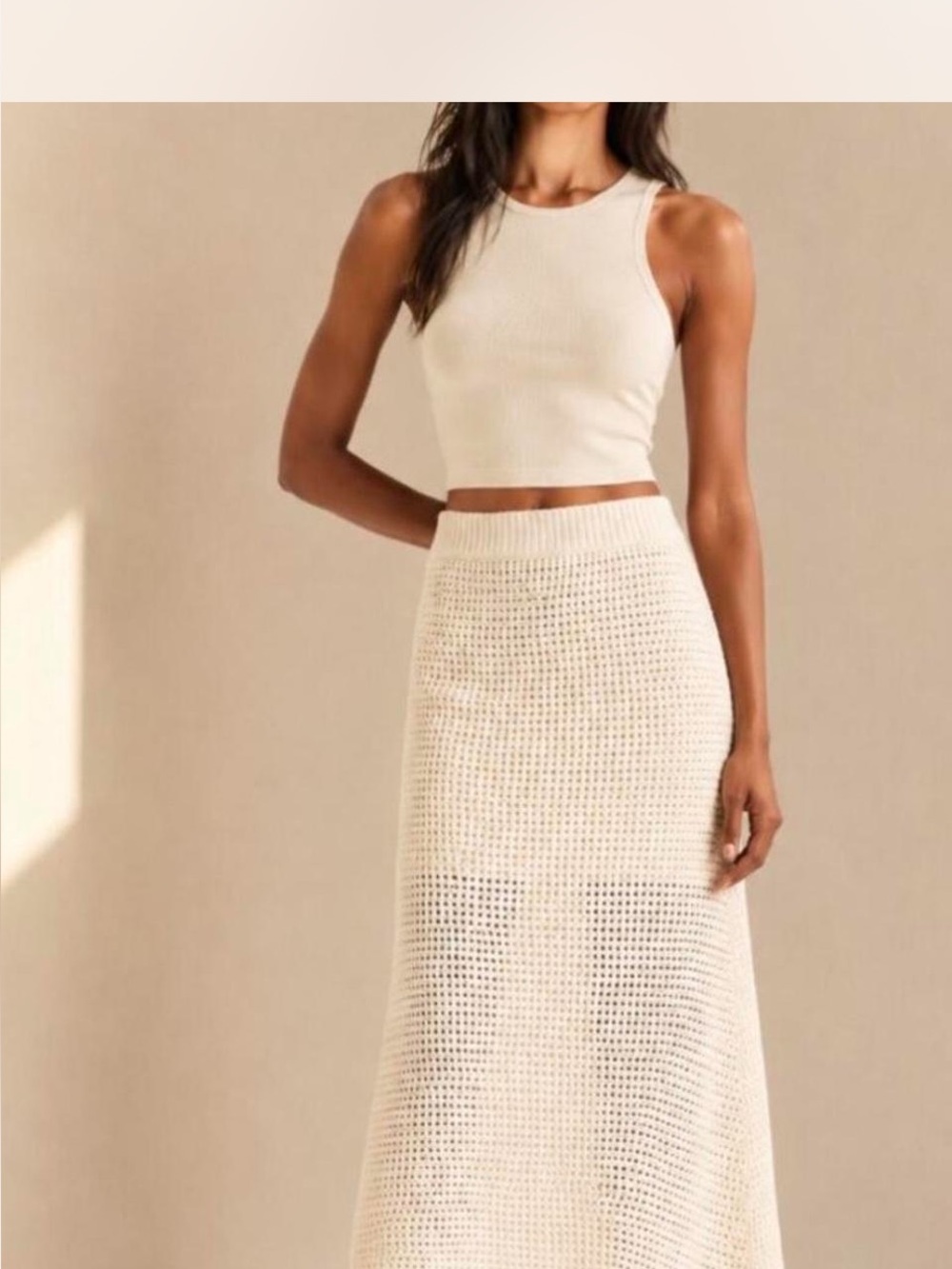 A.L.C. Caleb Midi Skirt Sz Small Crochet Summer
Retails $350